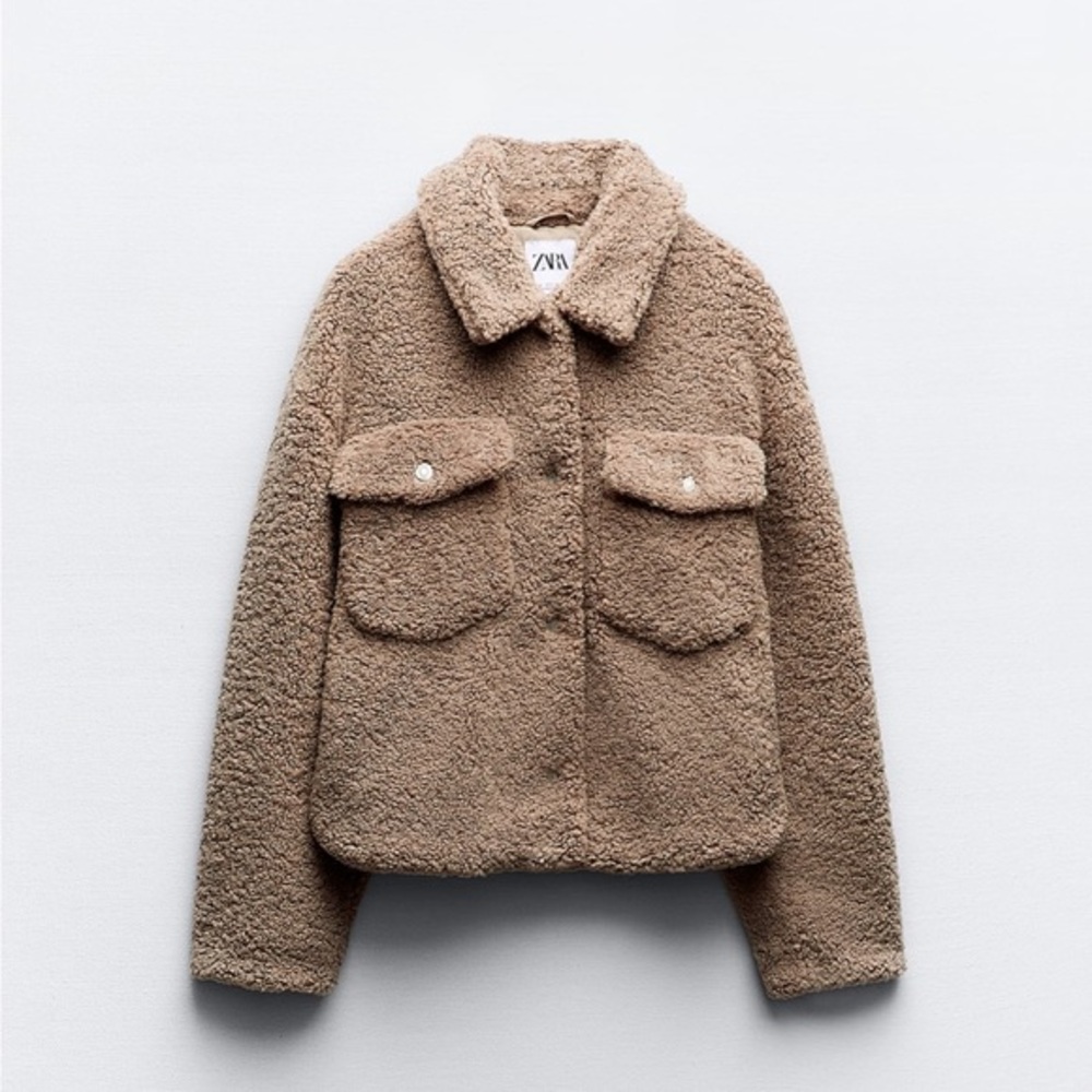 Zara fleece jacket